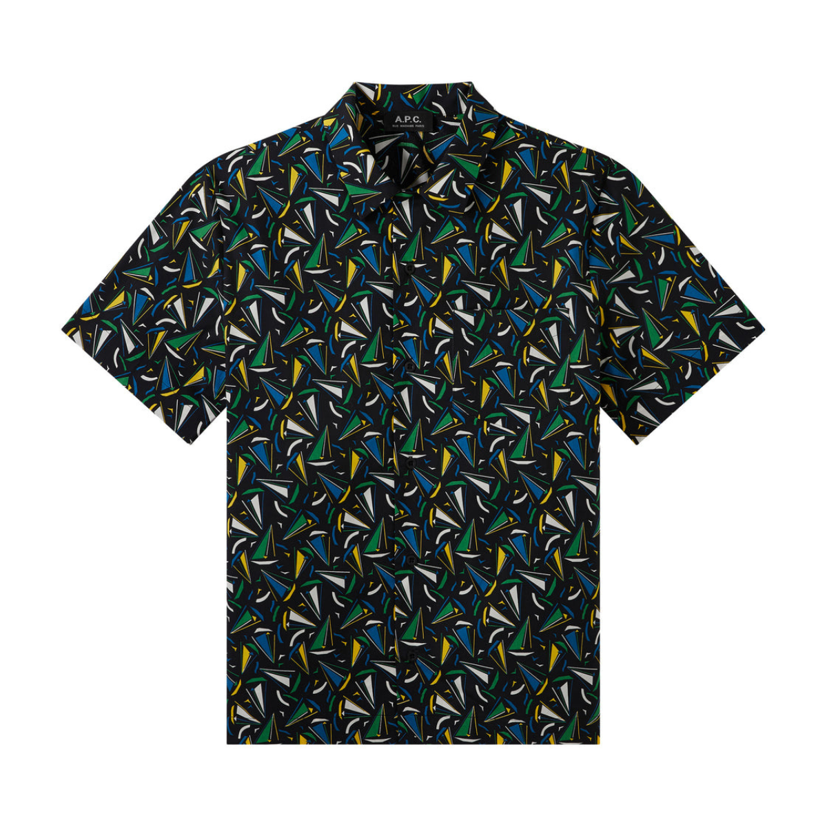 APC | shirt for men - Chemisette Lloyd Black | kapok