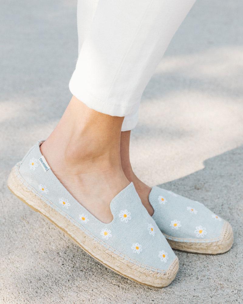 chambray espadrilles