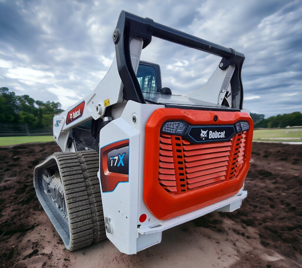 Bobcat's T7X world's first all-electric compact loader