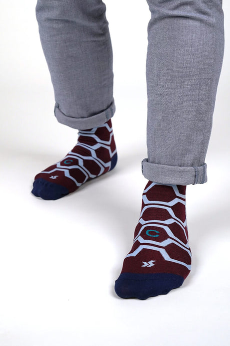 initial socks ladies