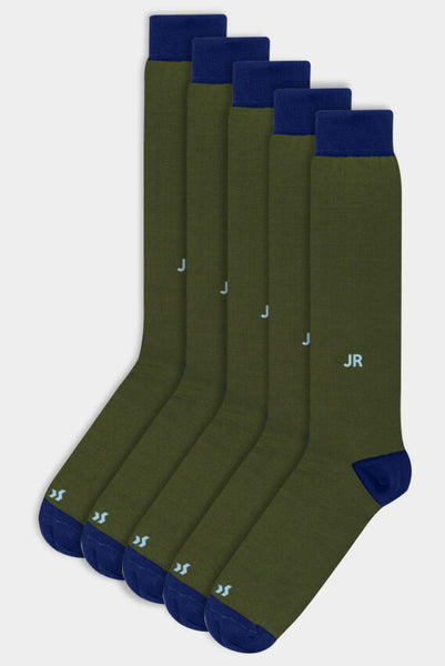 Carica l&#39;immagine nel visualizzatore di Gallery, Just Knee Socks (5 pack) - dstinctive personalized socks
