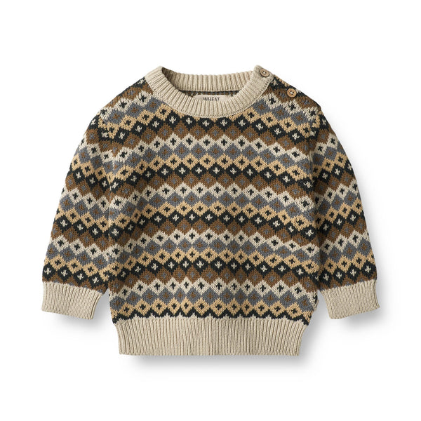 Jacquard Pullover Elias