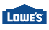 Lowe's® Logo. Blue gable design