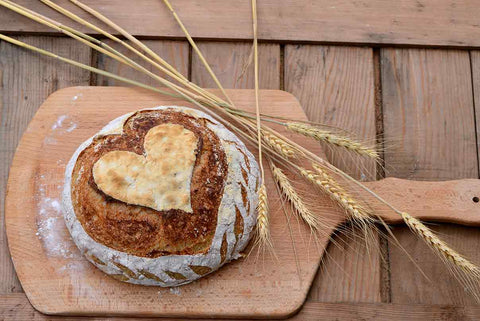 Wholemeal flour bread
