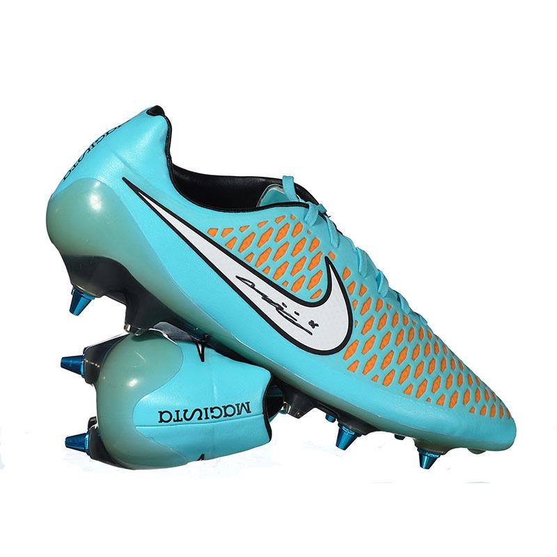 blue nike football boots