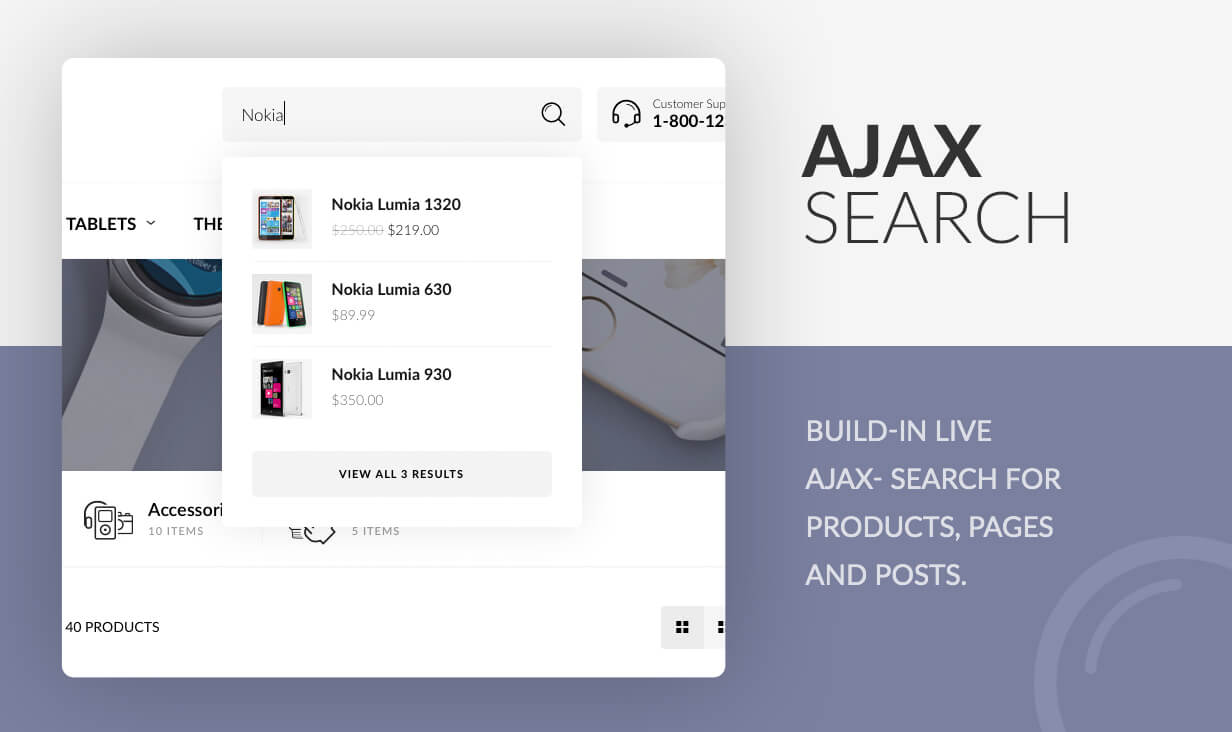 Ajax search suggestion