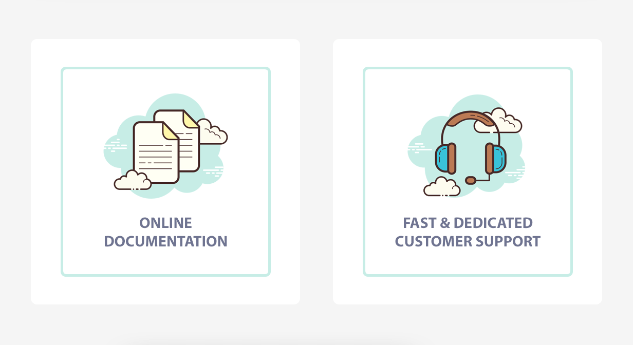 Online documentation - Fast support