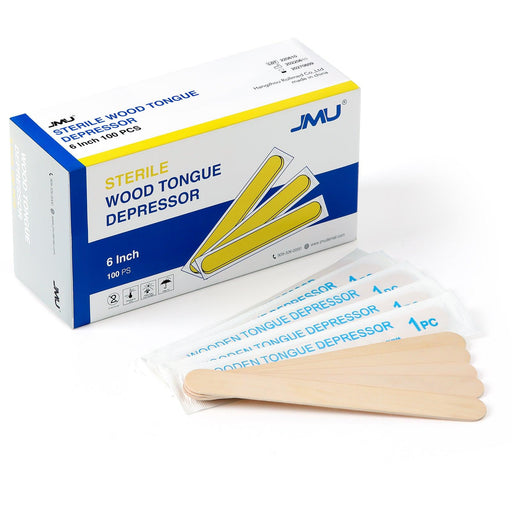 IS Non-Sterile Standard Wooden Tongue Depressor (100 Piece) FREE DELIVERY