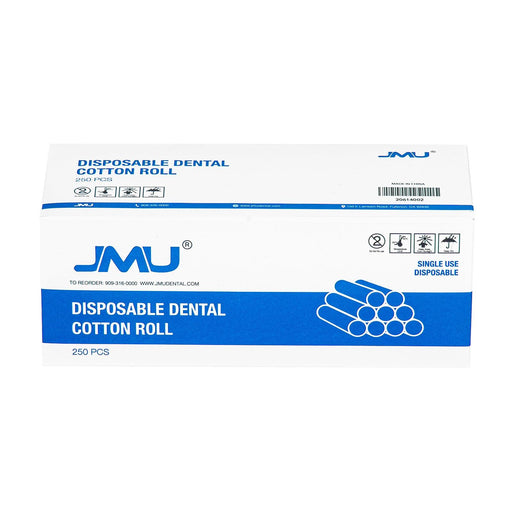 JMU Disposable Dental Cotton Rolls 1.5x 3/8 50pcs/Box — JMU Dental