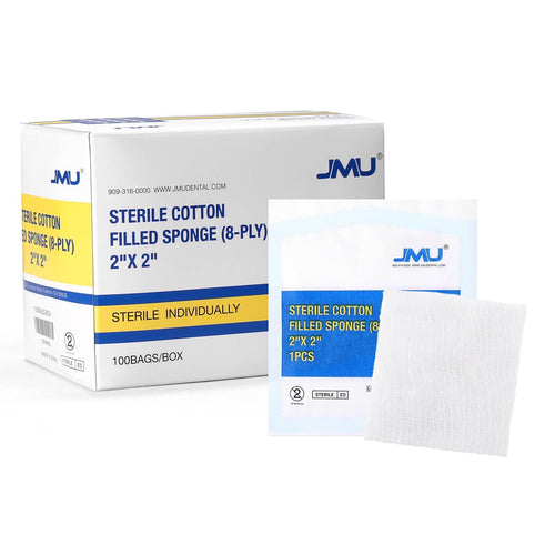 JMU Disposable Dental Cotton Rolls 1.5x 3/8 50pcs/Box — JMU Dental