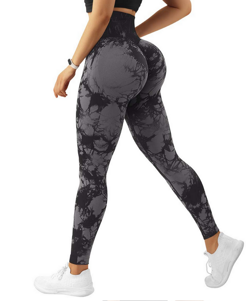 LEGGINGS SIN COSTURA - NEGRO – XCV