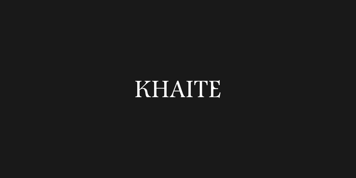 Khaite Brand Identity by Decade