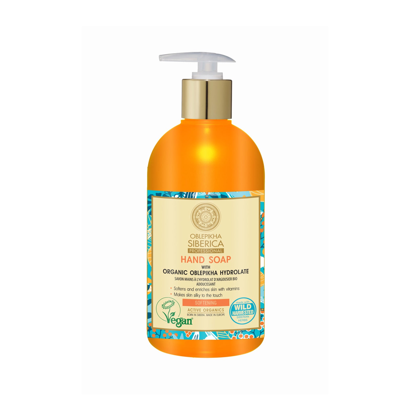 Image of Natura Siberica Oblepikha Softening Hand Soap, 500 ml