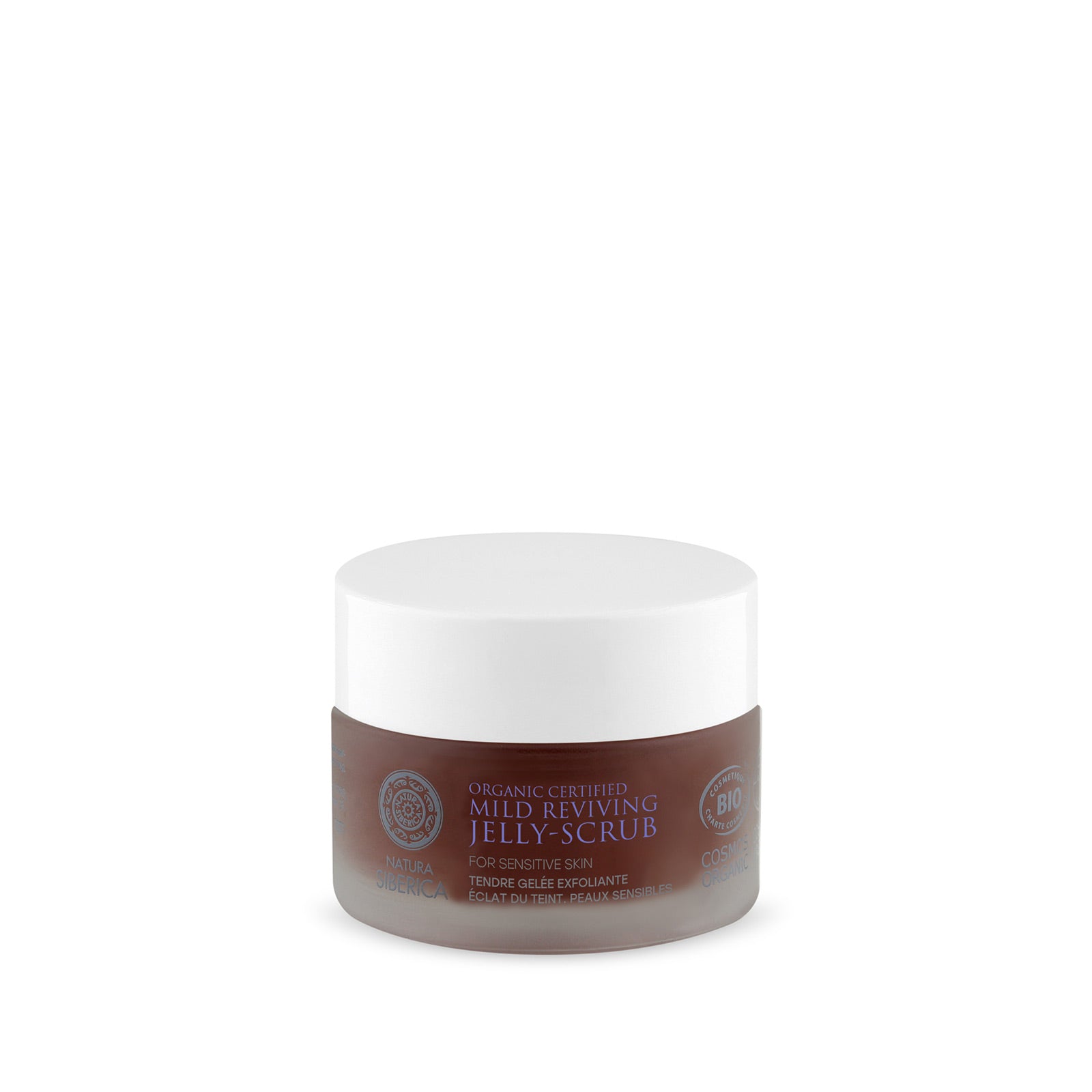 Image of Natura Siberica Organic Certified Mild Reviving Jelly-Scrub for sensitive skin, 50 ml