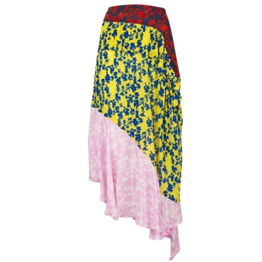Preen Line Isabelle Asymmetric Midi Skirt – Tulerie