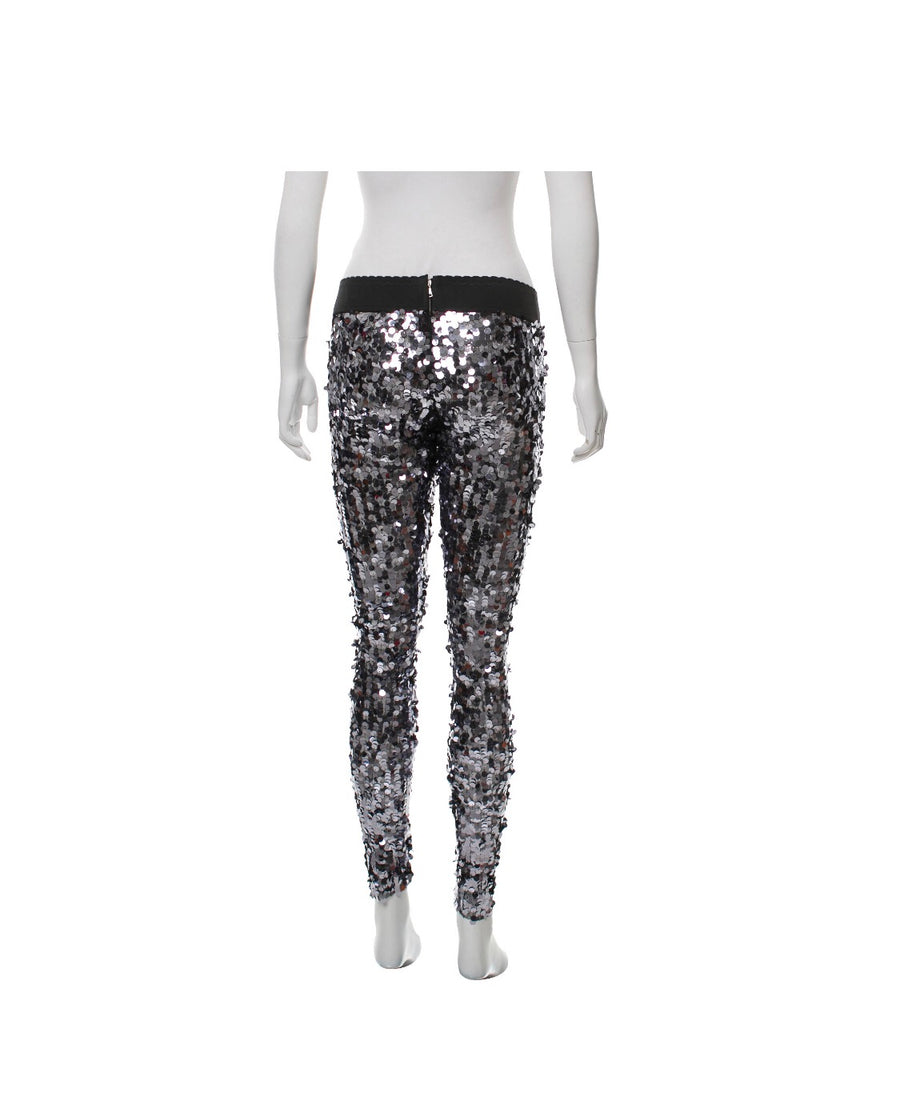 Arriba 41+ imagen dolce and gabbana sequin pants