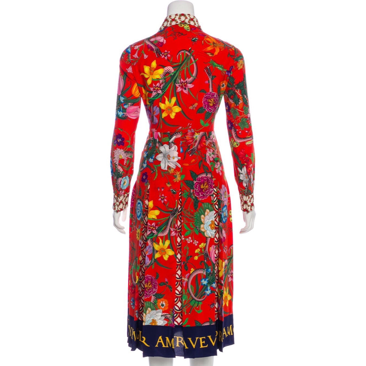 Gucci Printed Midi Dress – Tulerie