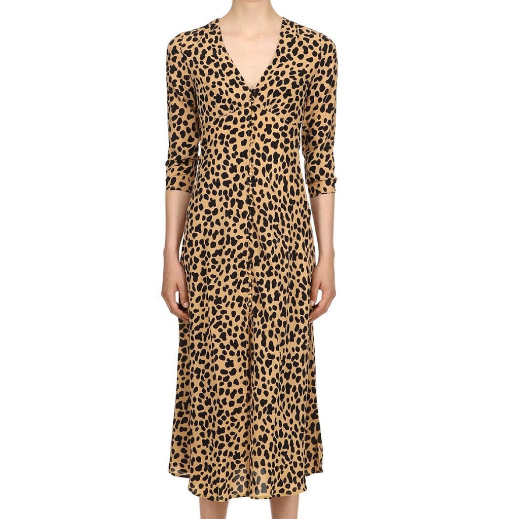 rixo katie dress leopard