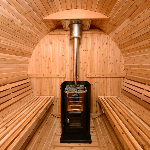 Seneca 8-Person Barrel Sauna – Renu Therapy