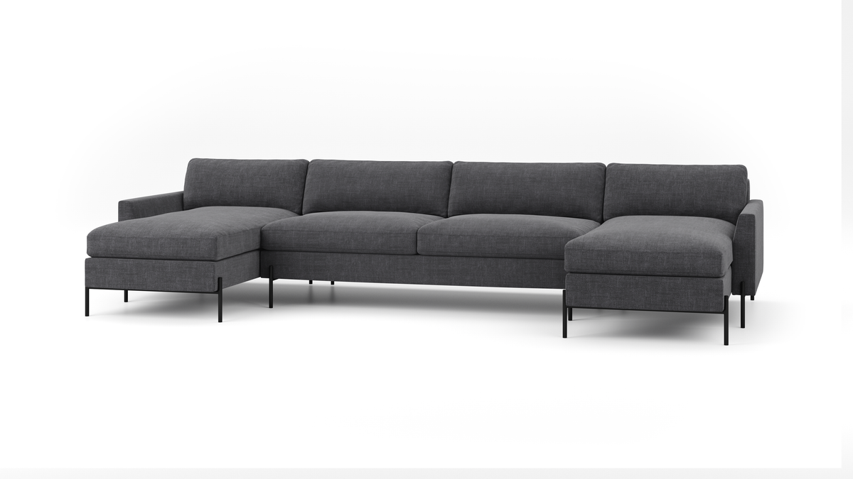 Catwalk Double Chaise Sectional – BenchMade Modern