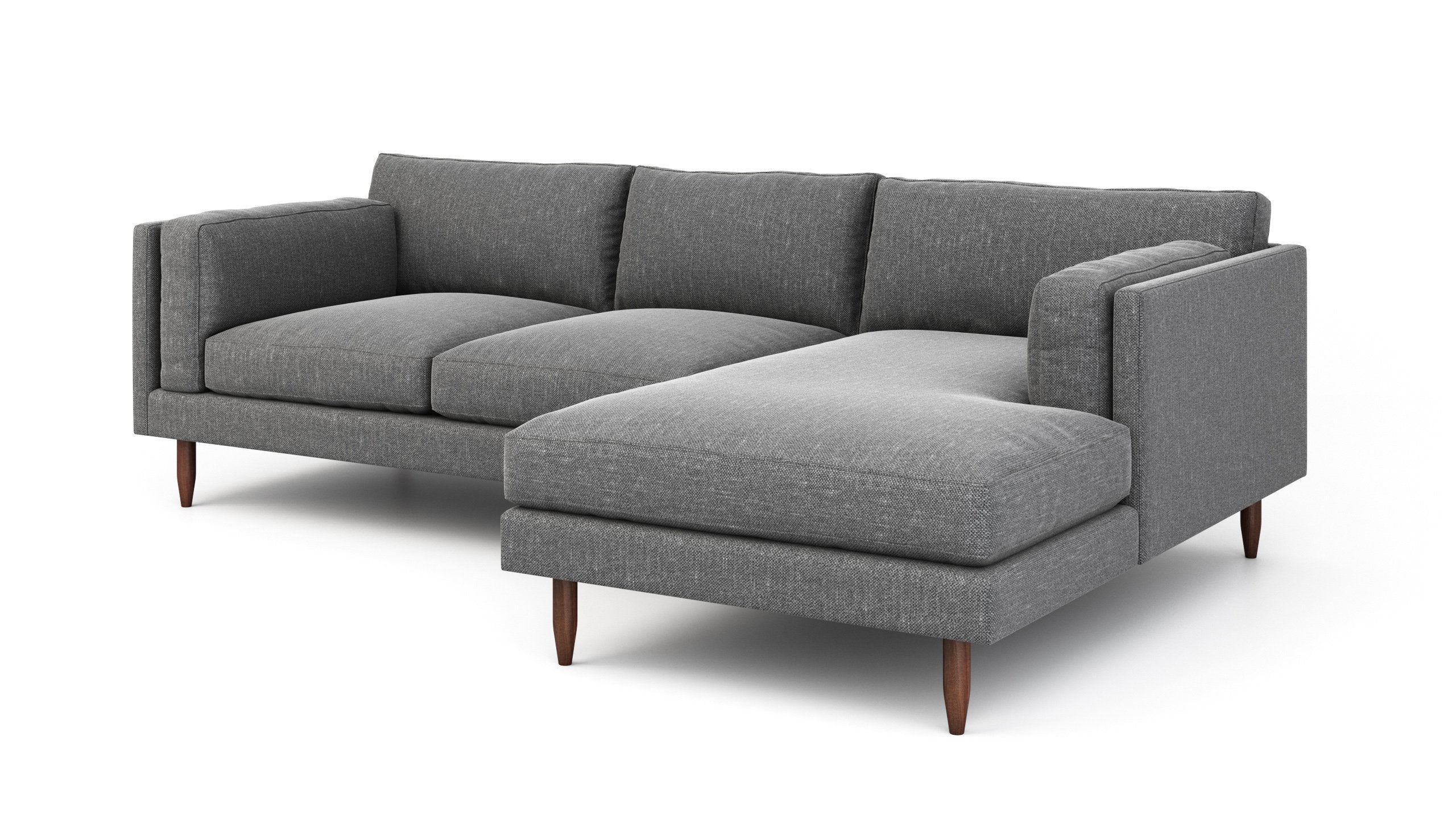 Skinny Fat Sofa with Chaise - Custom, Award-Winning Chaise Sofa – BenchMade  Modern