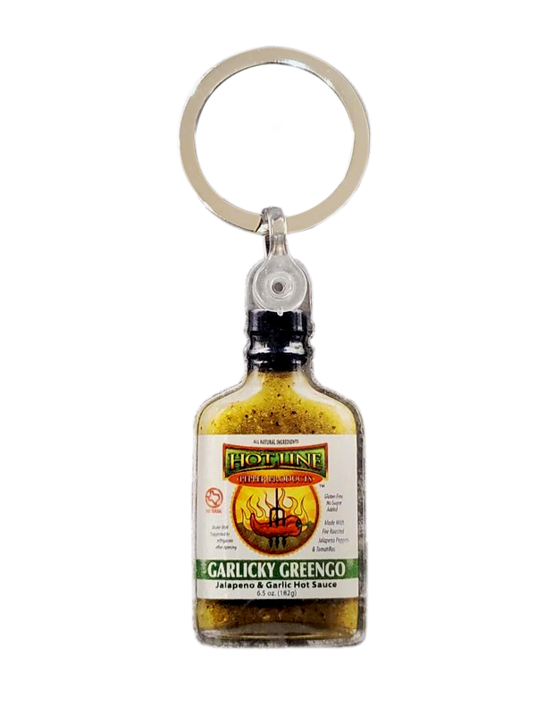 Hot Sauce Keychain 