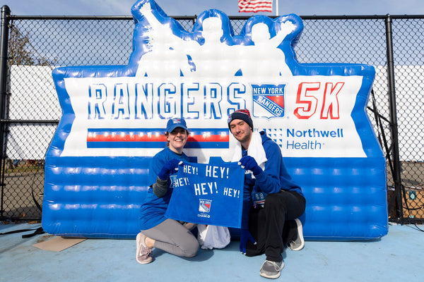 Rangers 5k inflatable sign