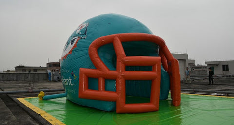 custom inflatable helmet tunnel 