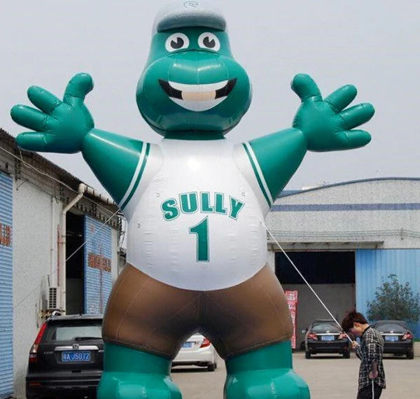 Custom inflatable mascot by MVP Visuals