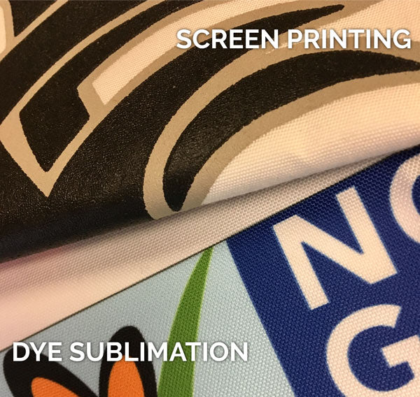 Screen printing vs dye sublimation