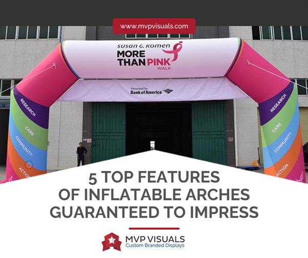 share on facebook 5 top featured of inflatable arches