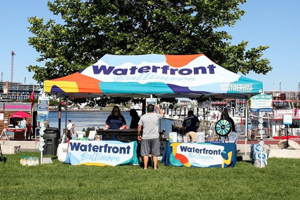 Waterfront Partnership of Baltimore Flash Custom Tent