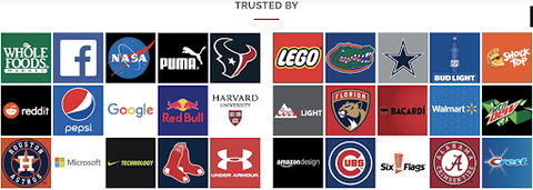 some of the brands that trust MVP Visuals