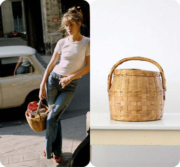 The Other Birkin Bag: Jane Birkin and The Wicker Basket