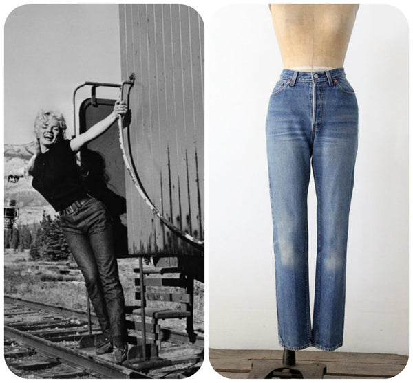 Style Icon - Marilyn Monroe in Denim – 86 Vintage