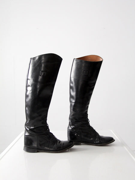 vintage equestrian riding boots by The 