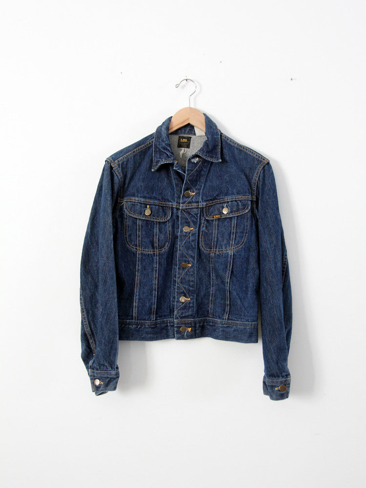 lee jean jacket vintage