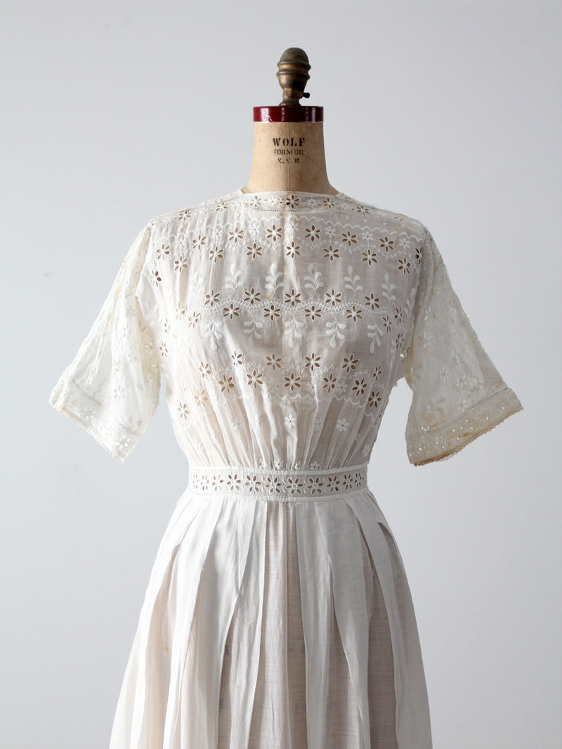 antique Edwardian dress