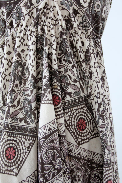 vintage 70s bohemian halter dress – 86 Vintage