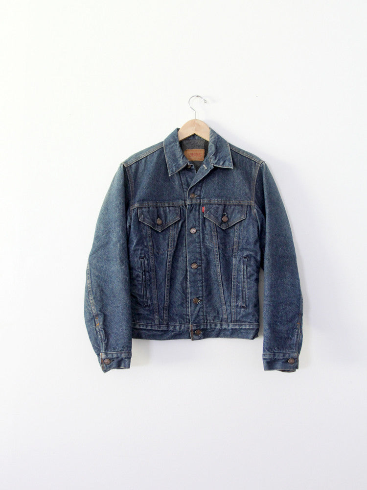 blanket lined trucker jacket