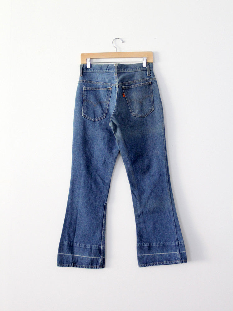 vintage 70s Levis 646 denim jeans, 29 x 30
