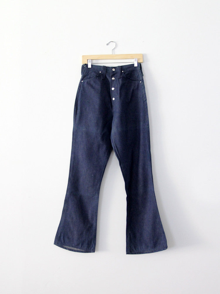 high waisted denim jeans vintage