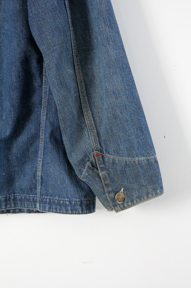 vintage 40s men's Sanforized denim jacket – 86 Vintage