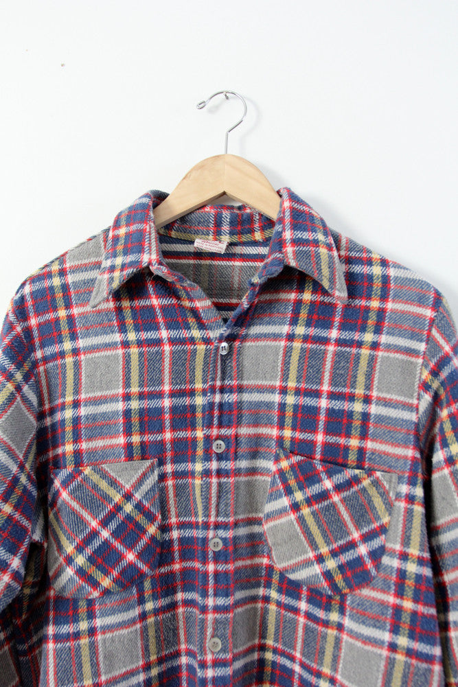 vintage 70s JCPenney Big Mac flannel shirt – 86 Vintage