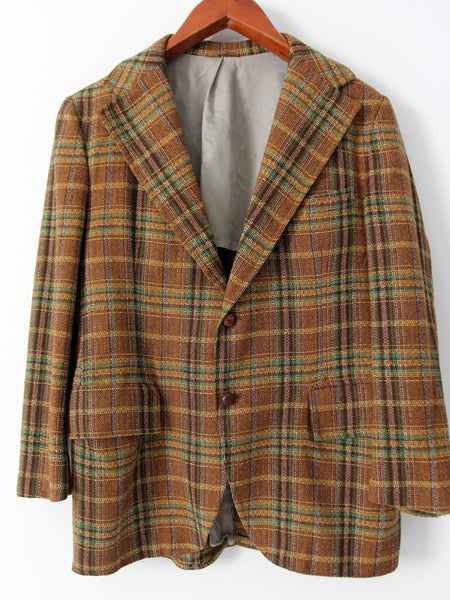 vintage 50s men's tweed sport coat – 86 Vintage