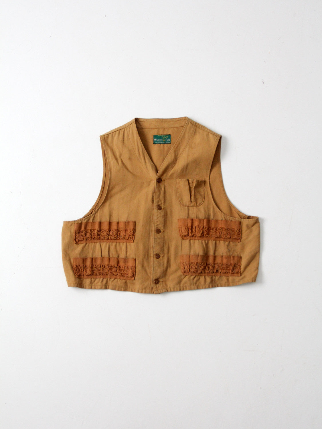 1950s JC Higgins Brand Puffer Hunting Vest - Men's Large, Women's XL –  Flying Apple Vintage