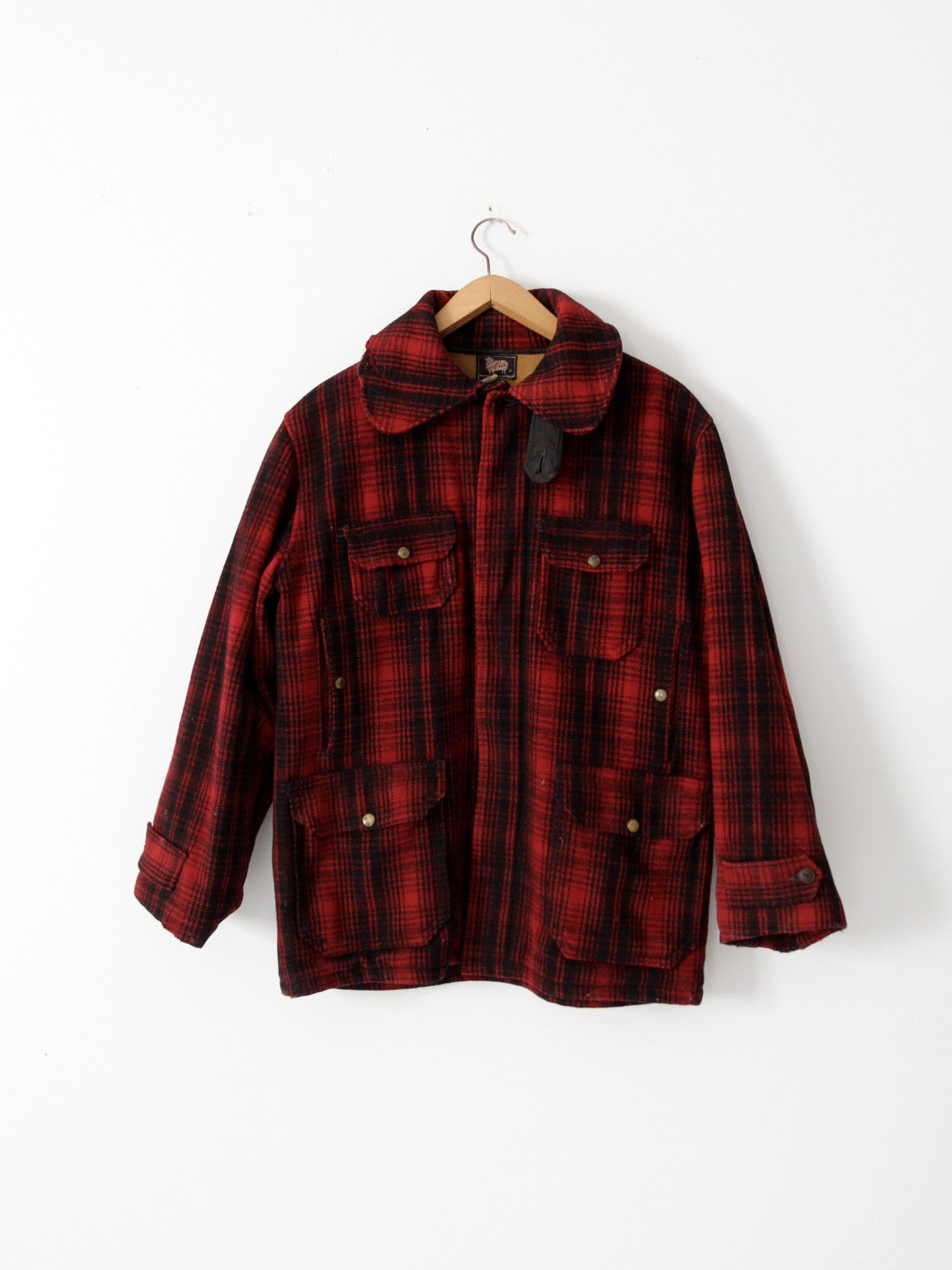 美品　50's〜Vintage WOOLRICH Wool Jacket Red