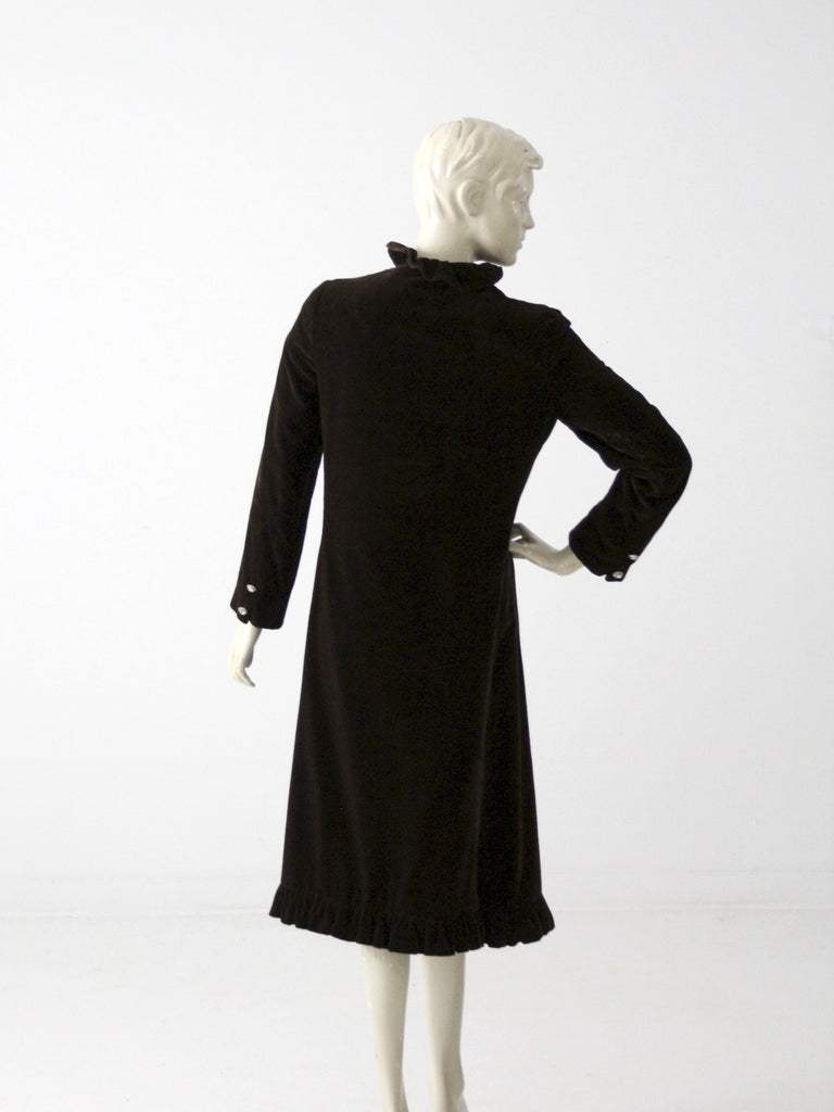 vintage 50s velvet opera coat by Miss Bergdorf – 86 Vintage