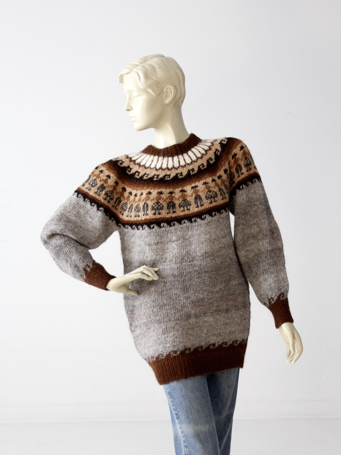 vintage 70s alpaca sweater – 86 Vintage