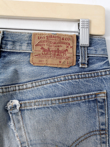 vintage Levi's 501s painter's denim jeans, 31 x 29 – 86 Vintage